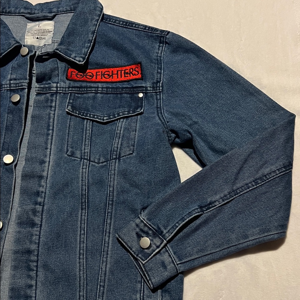 Foo Fighters patch Denim Jacket - image 5